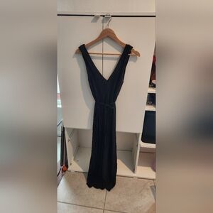 Urban Outfitters Black Stretchy Romper Pants Length